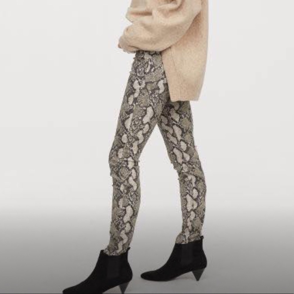 Snake Print Pant